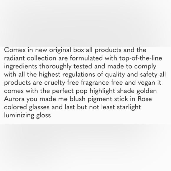 🌷AMANDA PAVILLARD RADIANT MAKEUP COLLECTION - Picture 2 of 10